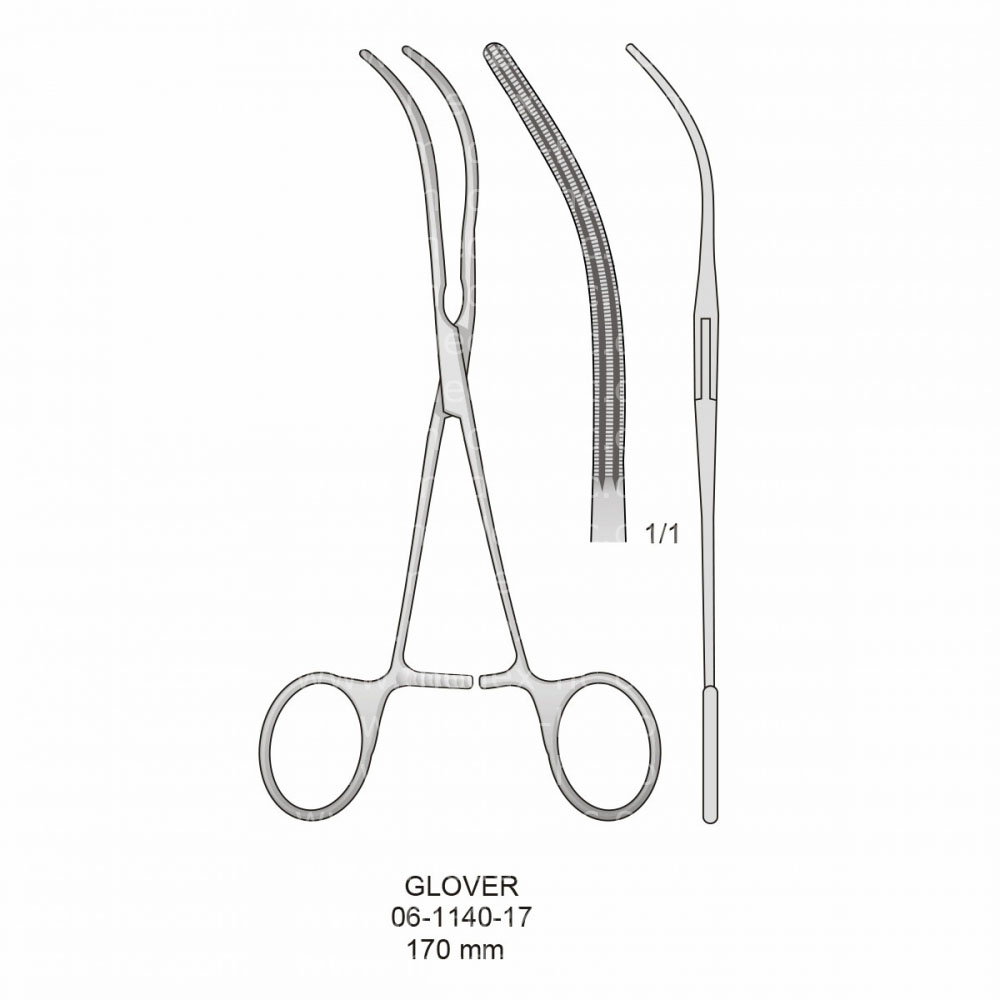 Glover Atraumatic Vessel Clamps