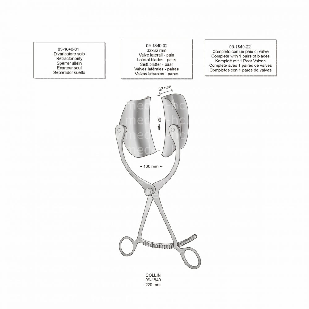 Collin Abdominal Retractor