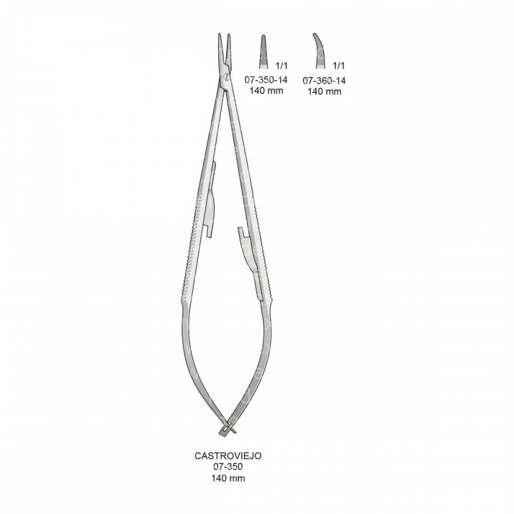 Castroviejo Micro Needle Holders