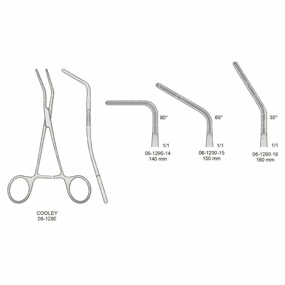 Cooley Atraumatic Vessel Clamps