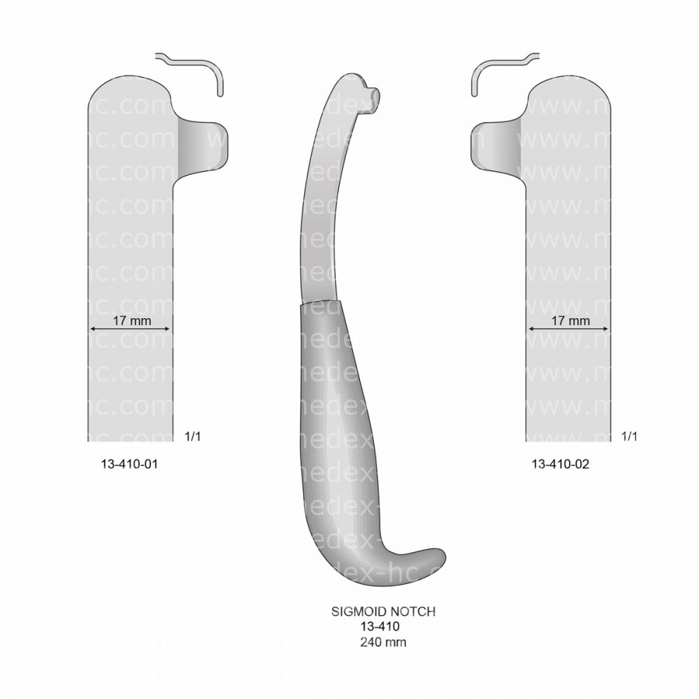 Sigmoid Notch Retractors