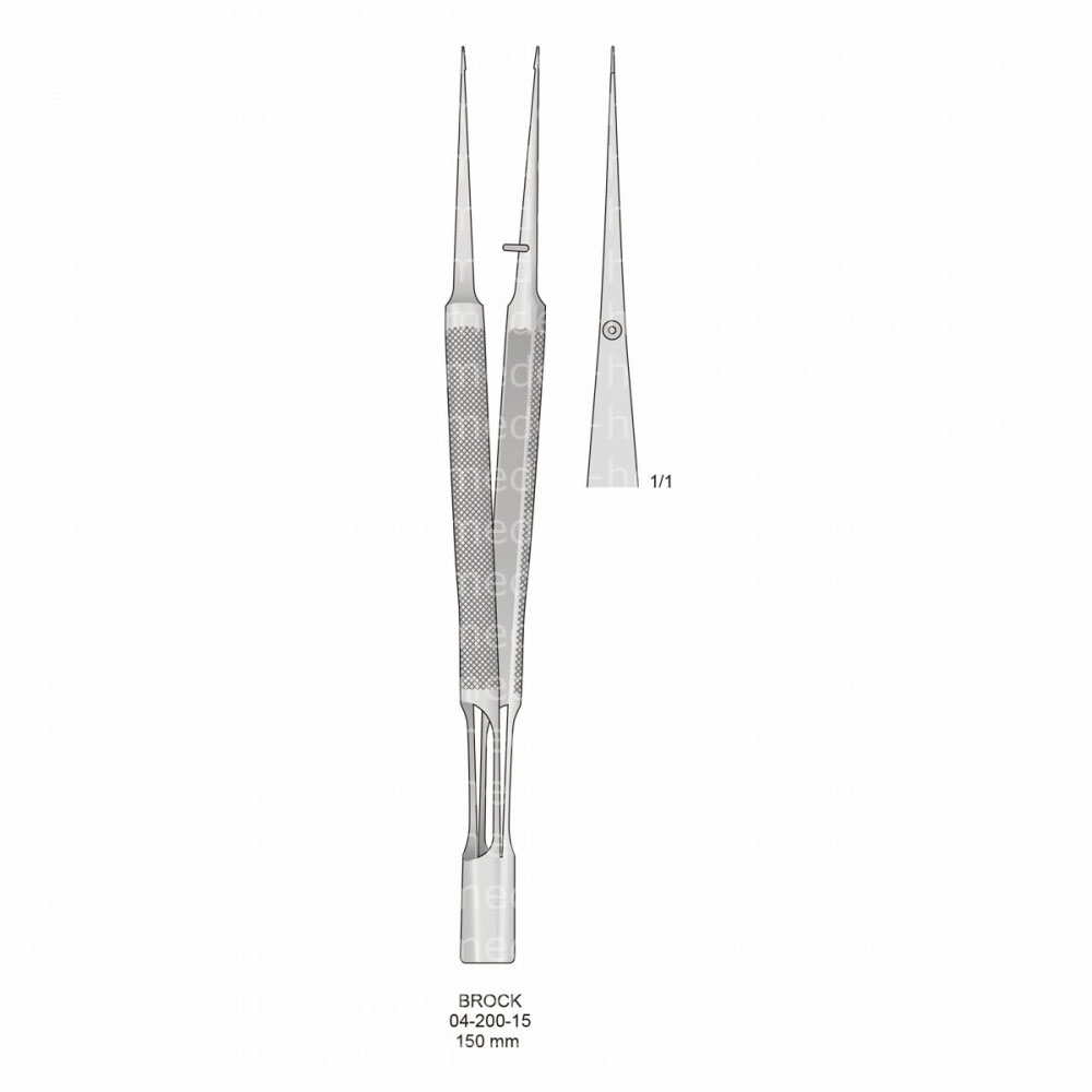 BROCK Delicate Forceps