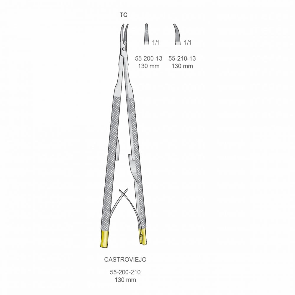 Castroviejo Needle Holders