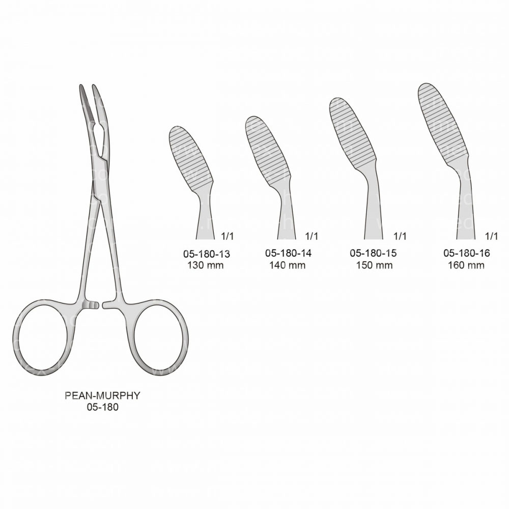 Pean-Murphy Hemostatic Forceps