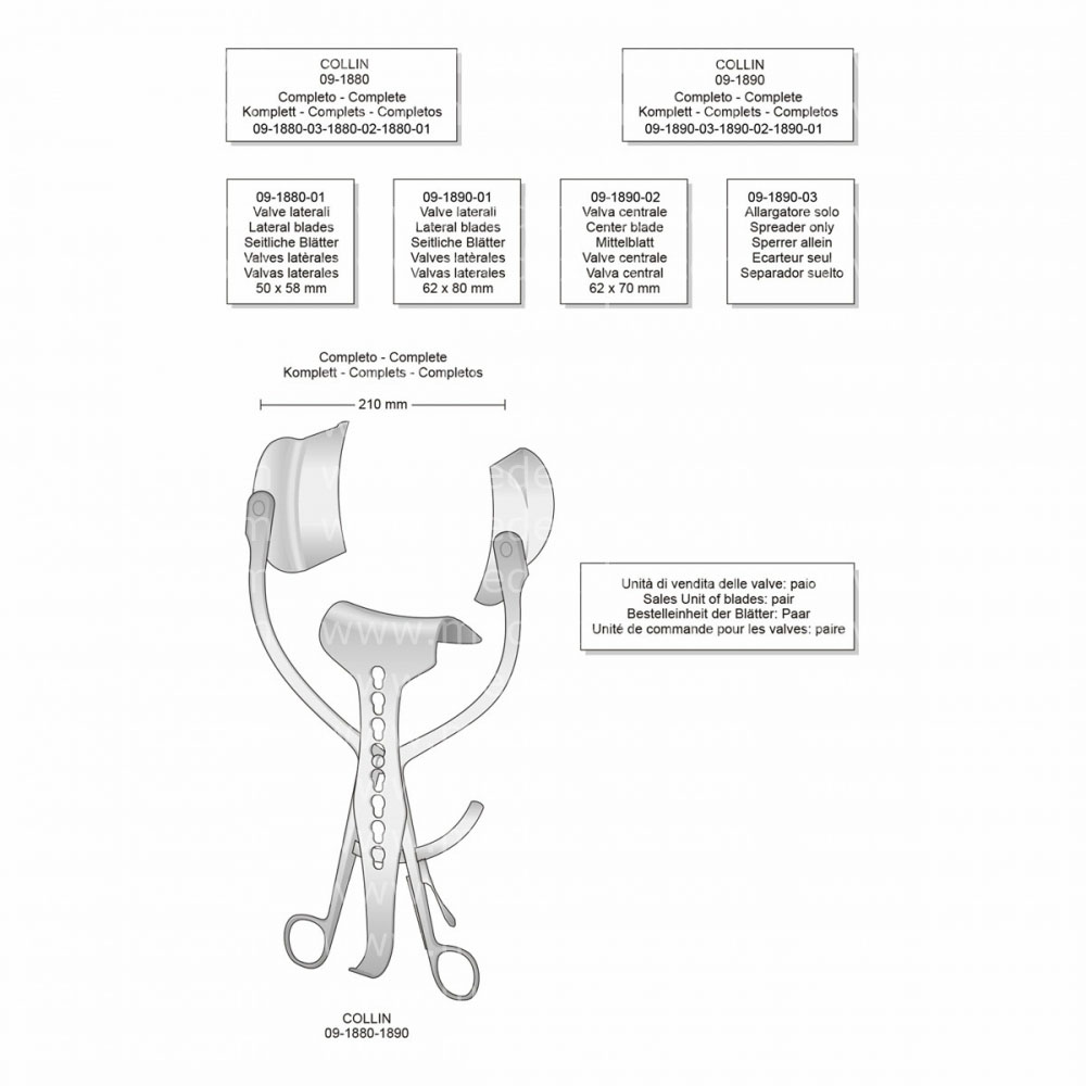 Collin Abdominal Retractor