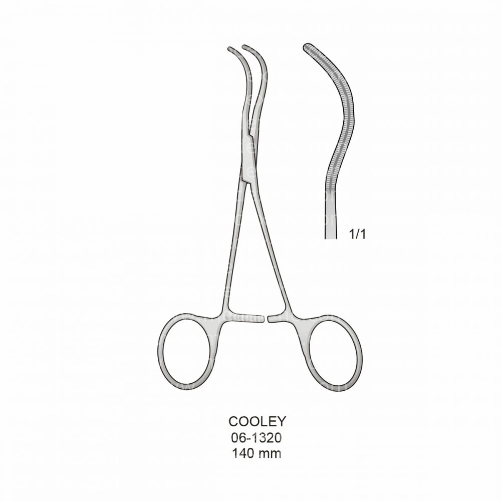 Cooley Atraumatic Vessel Clamps