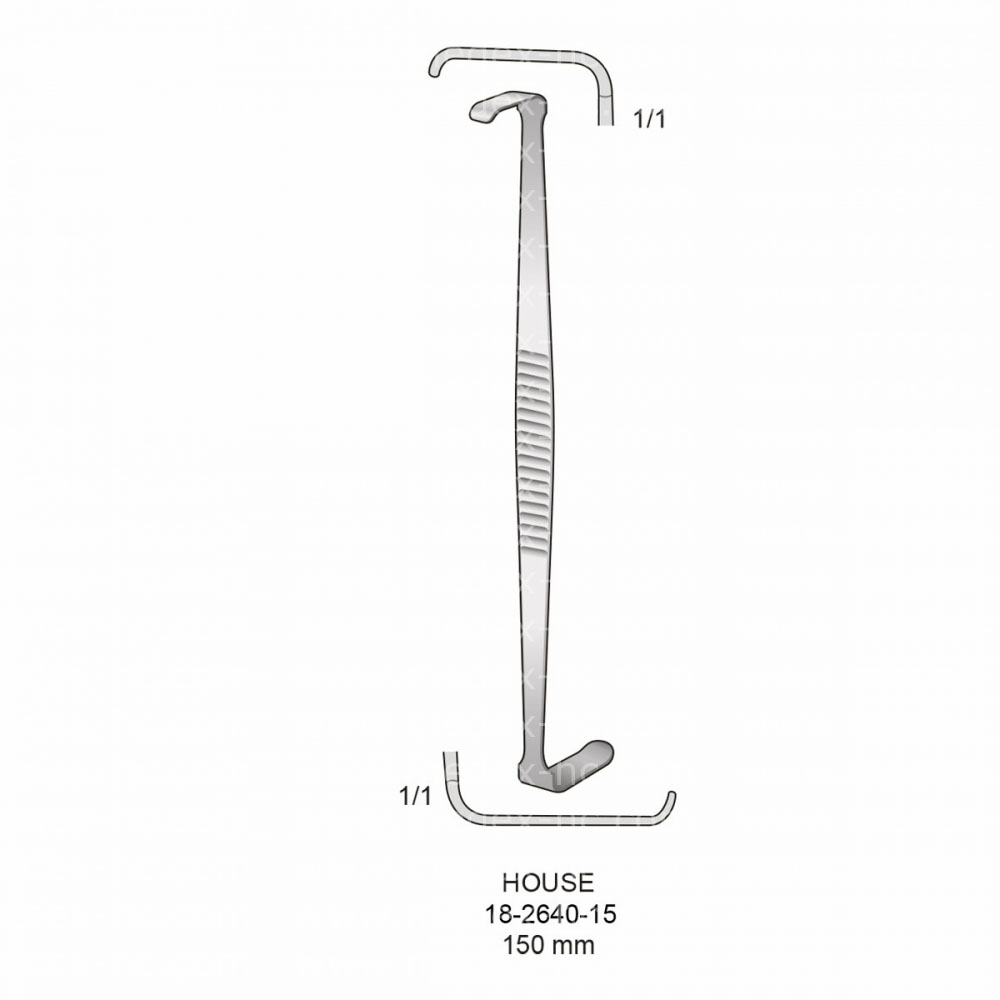 House Wound and Trachea Retractors Comedo Extractors