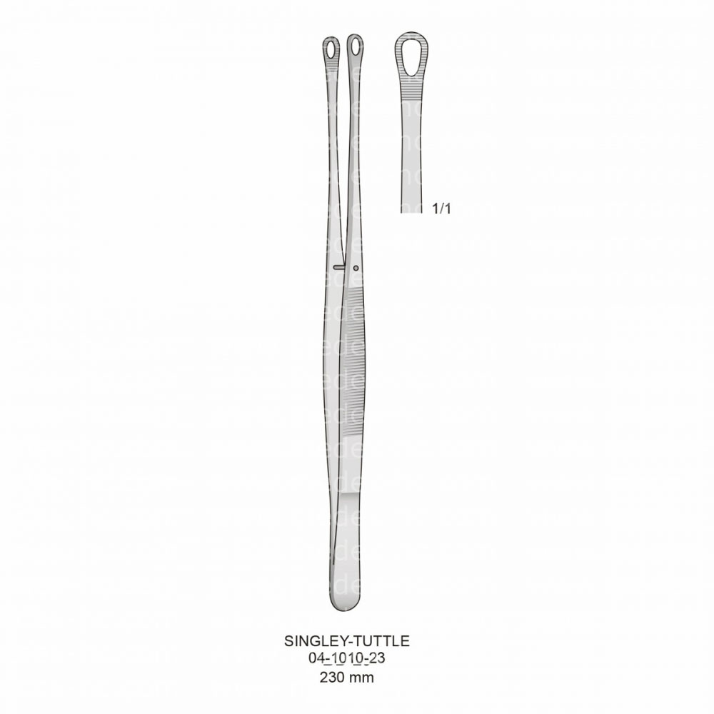 SINGLEY-TUTTLE Dressing Forceps