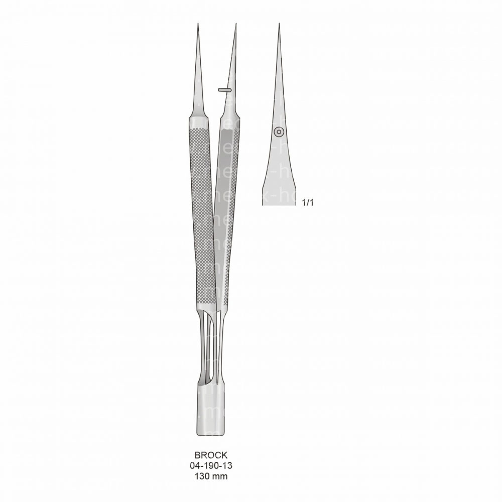 BROCK Delicate Forceps