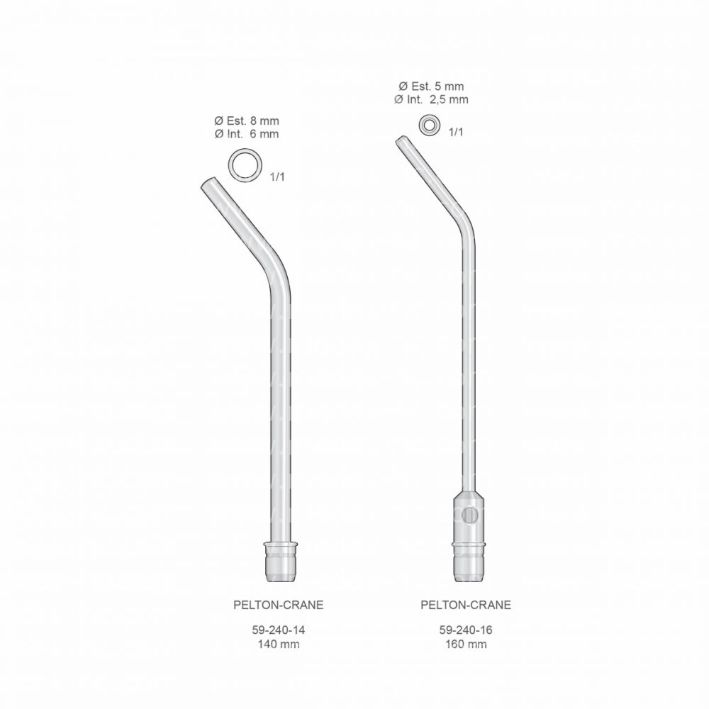 Pelton-Crane Suction Tubes