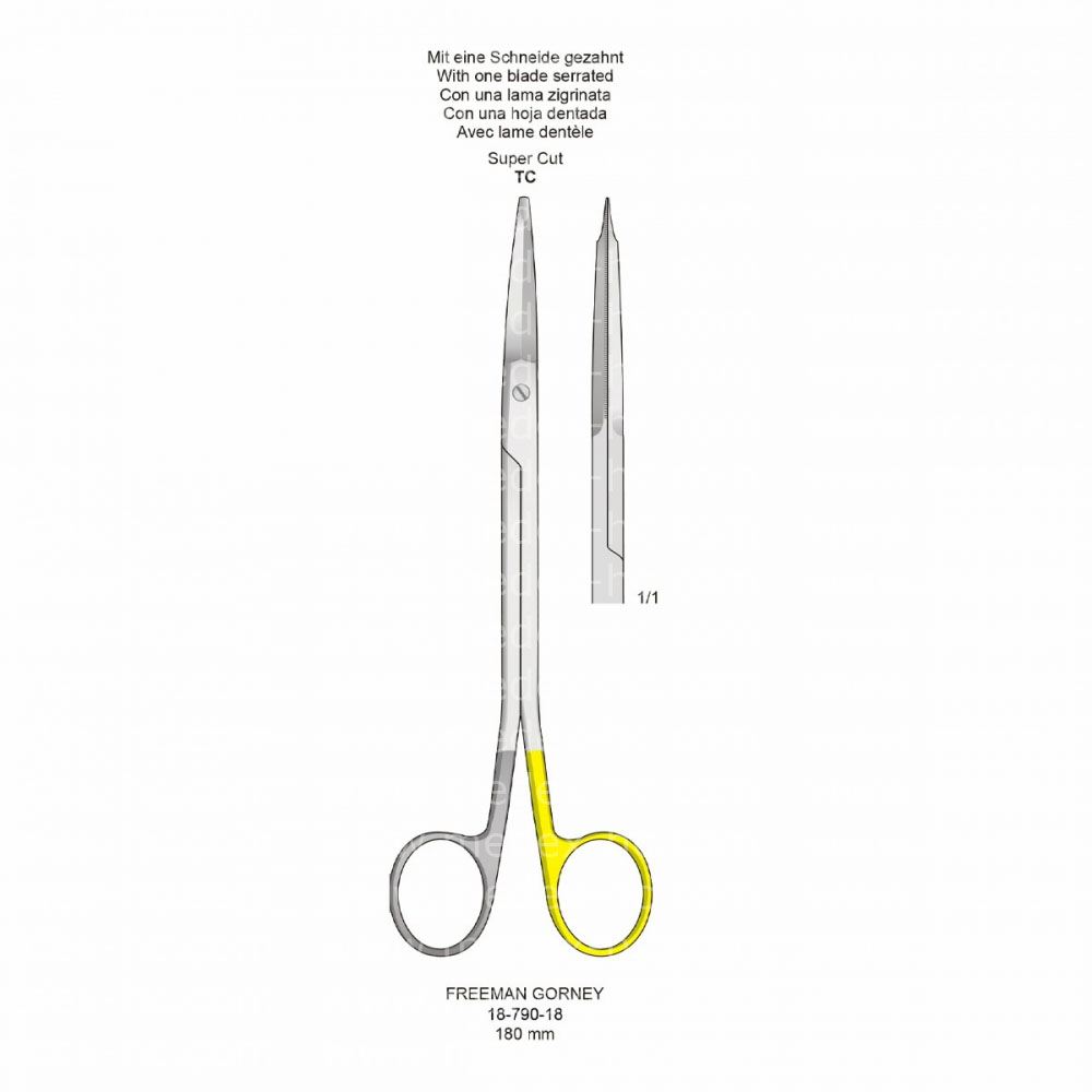 Freeman Gorney Operating Scissors