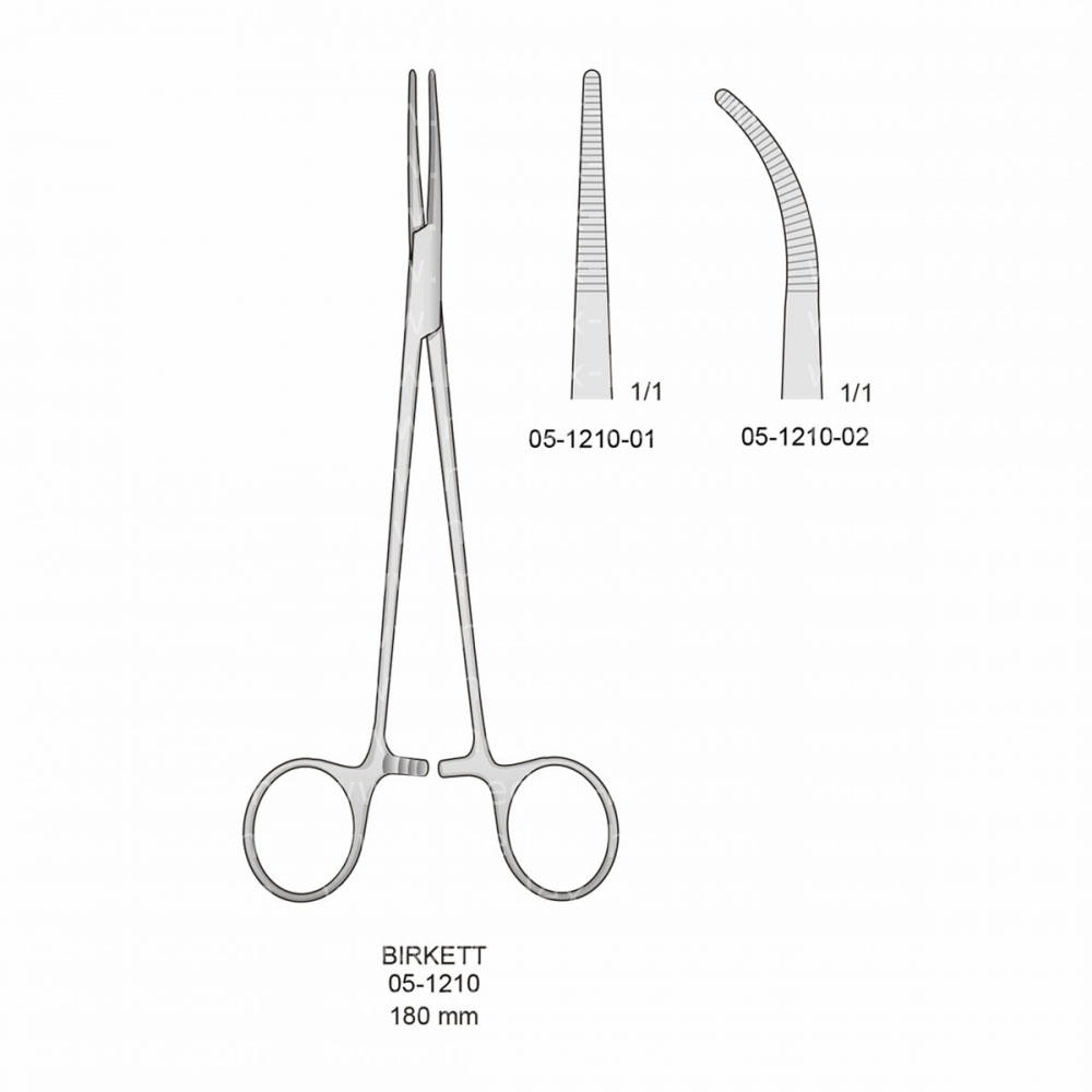 Birkett Hemostatic Forceps