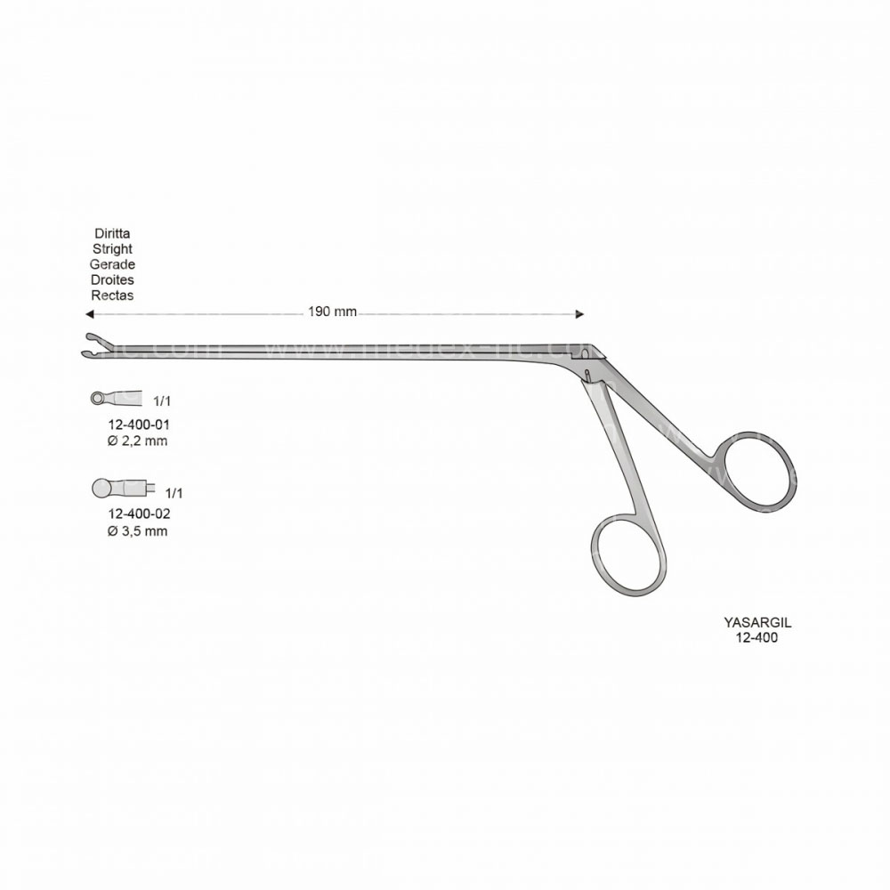 Yasargil Laminectomy Rongeurs