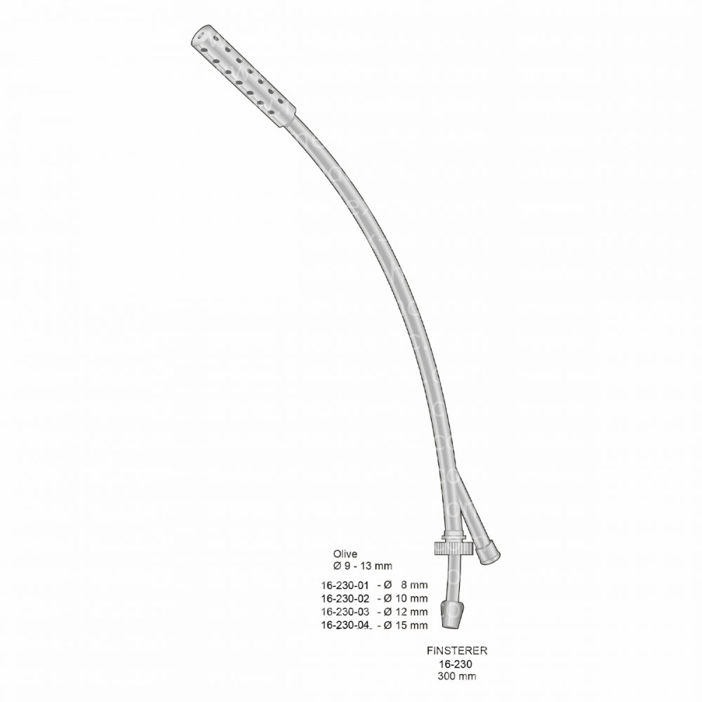 Finsterer Suction Tubes