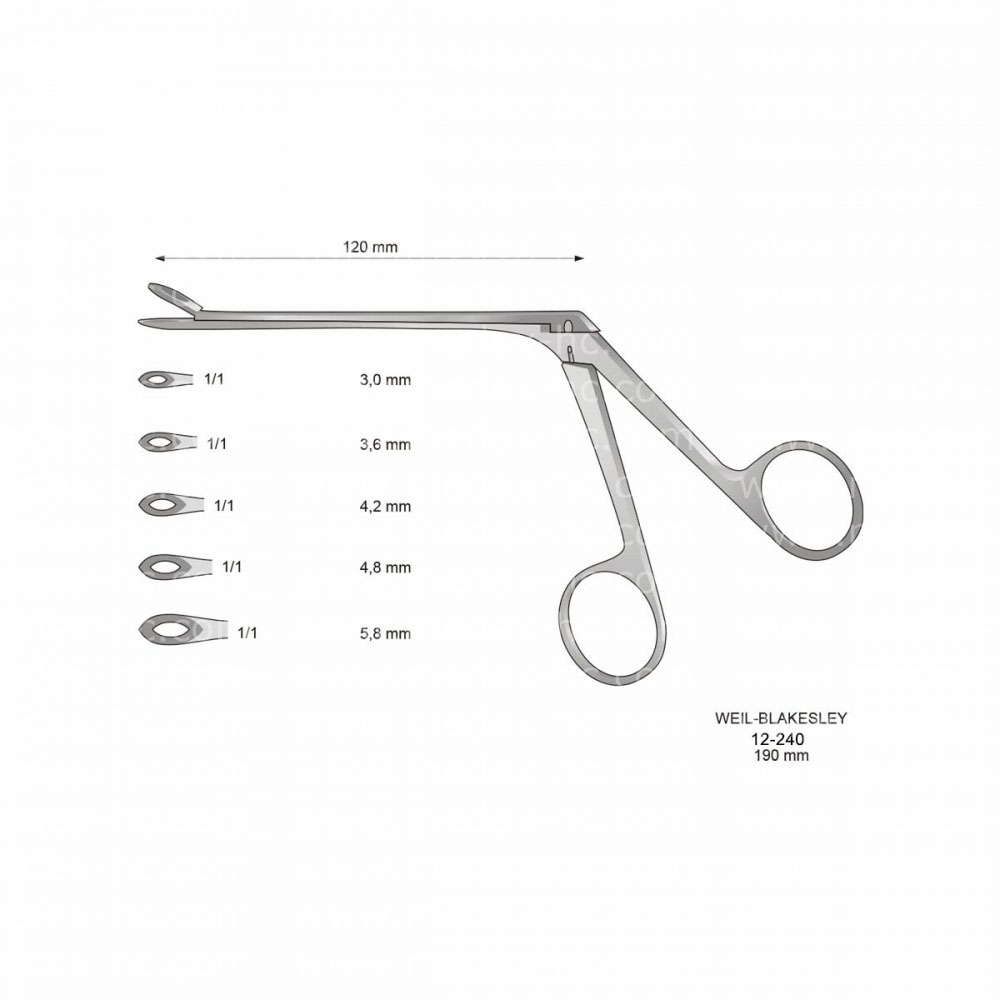 Weil-Blakesley Laminectomy Rongeurs