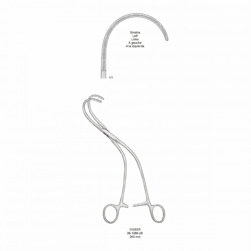 Weber Atraumatic Vessel Clamps