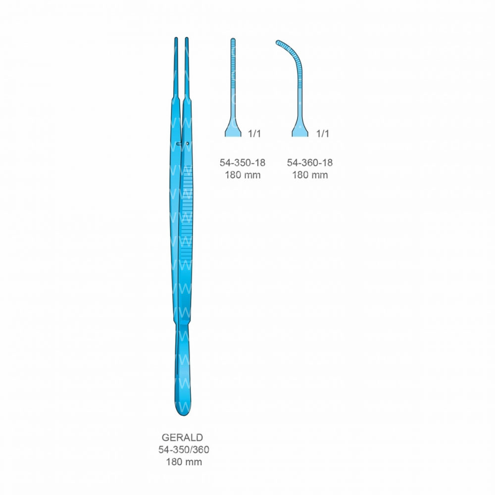 Gerald Titanium Tissue Forceps