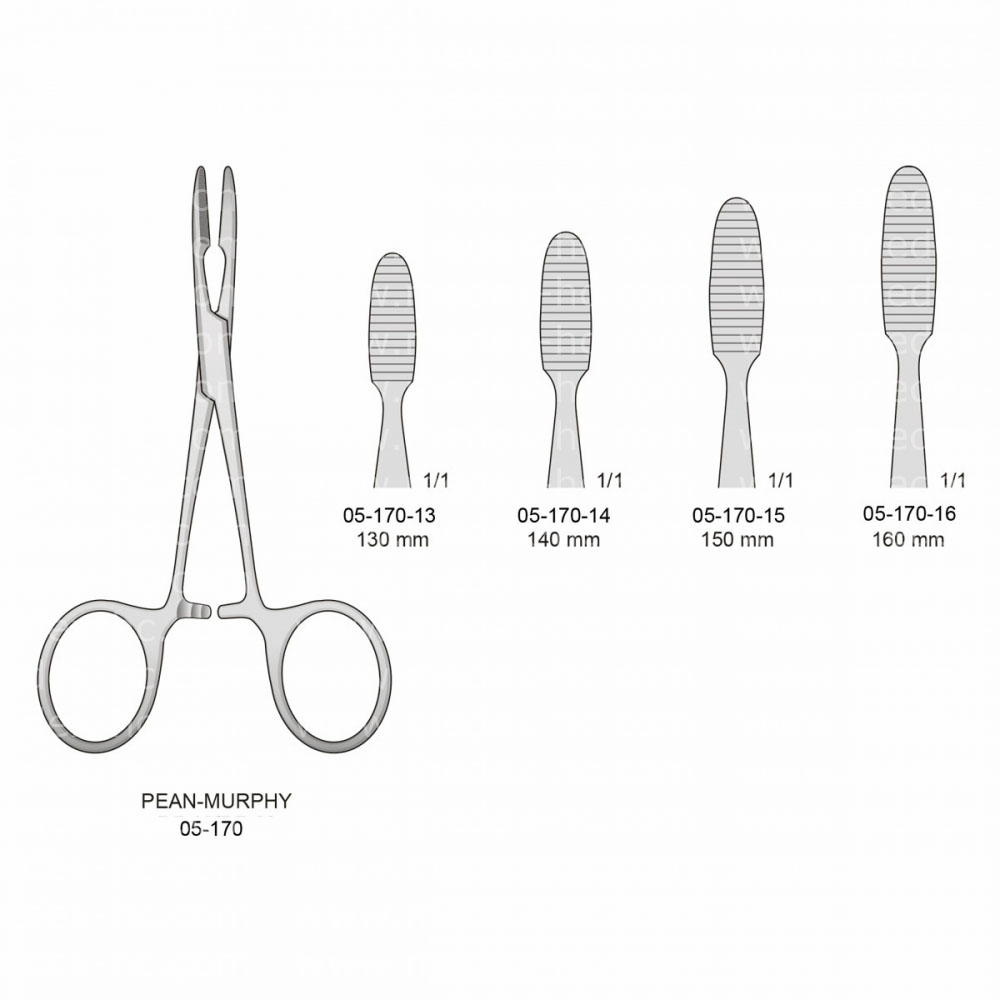 Pean-Murphy Hemostatic Forceps