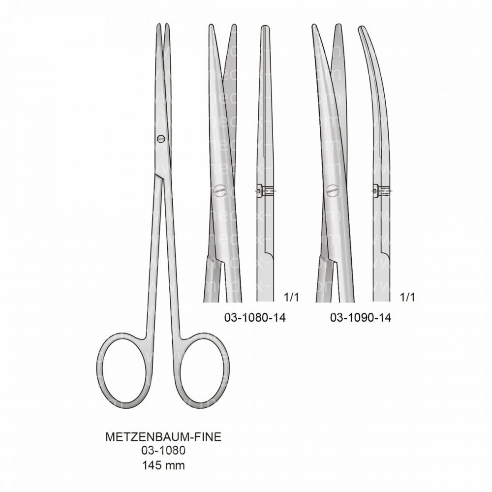 Metzenbaun-Fine Operating Scissors