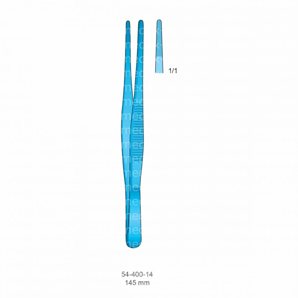 College Titanium Tissue Forceps