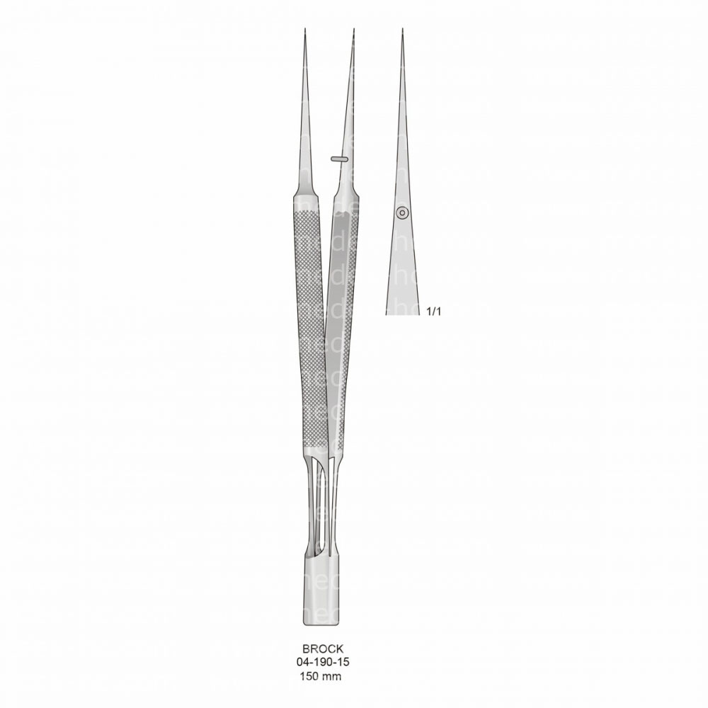 BROCK Delicate Forceps