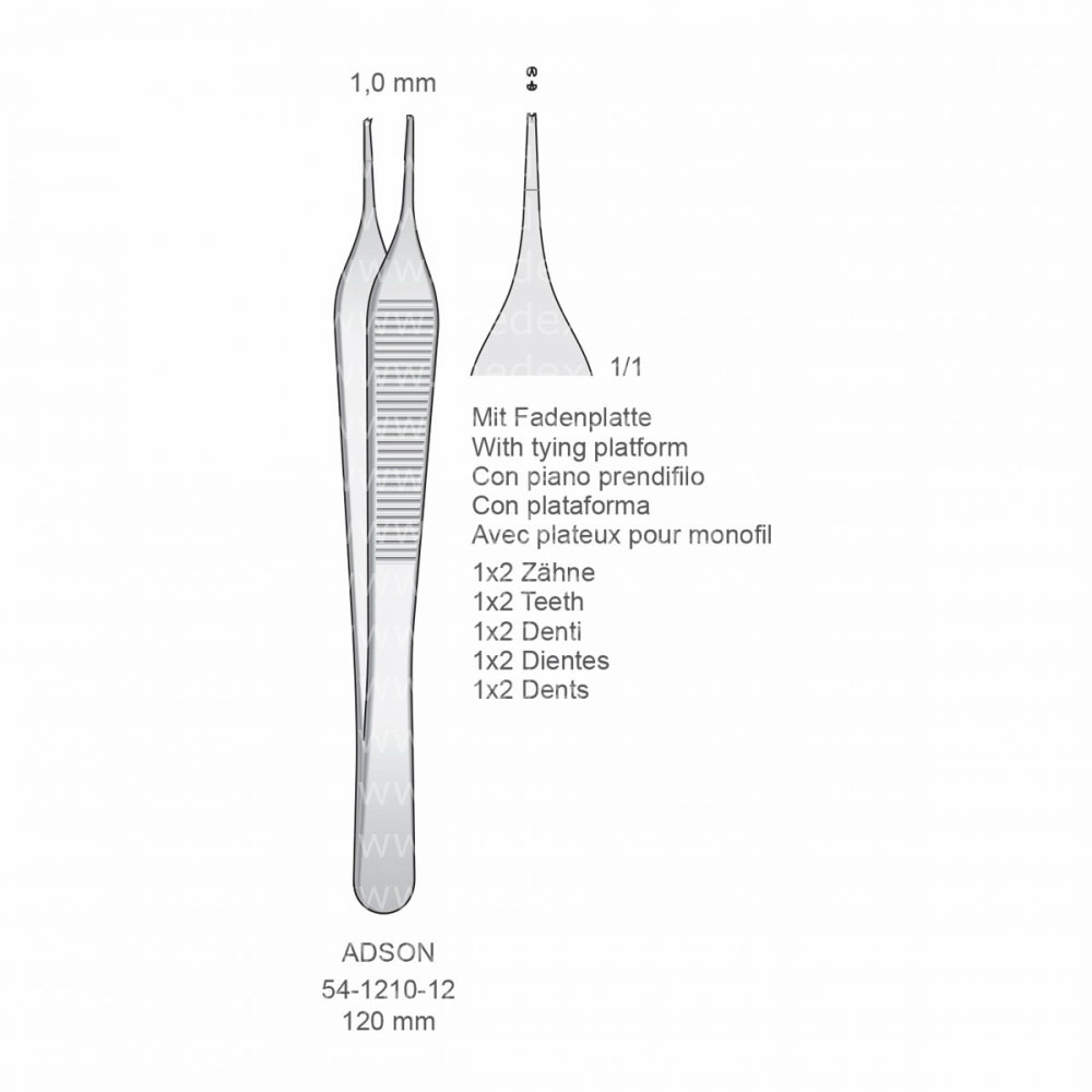 Adson Tissue Forceps