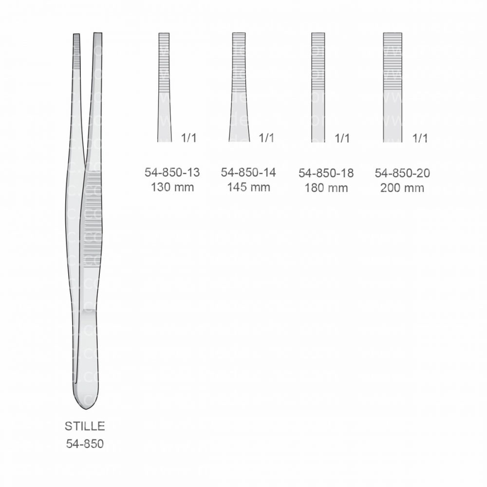 Stille Tissue Forceps