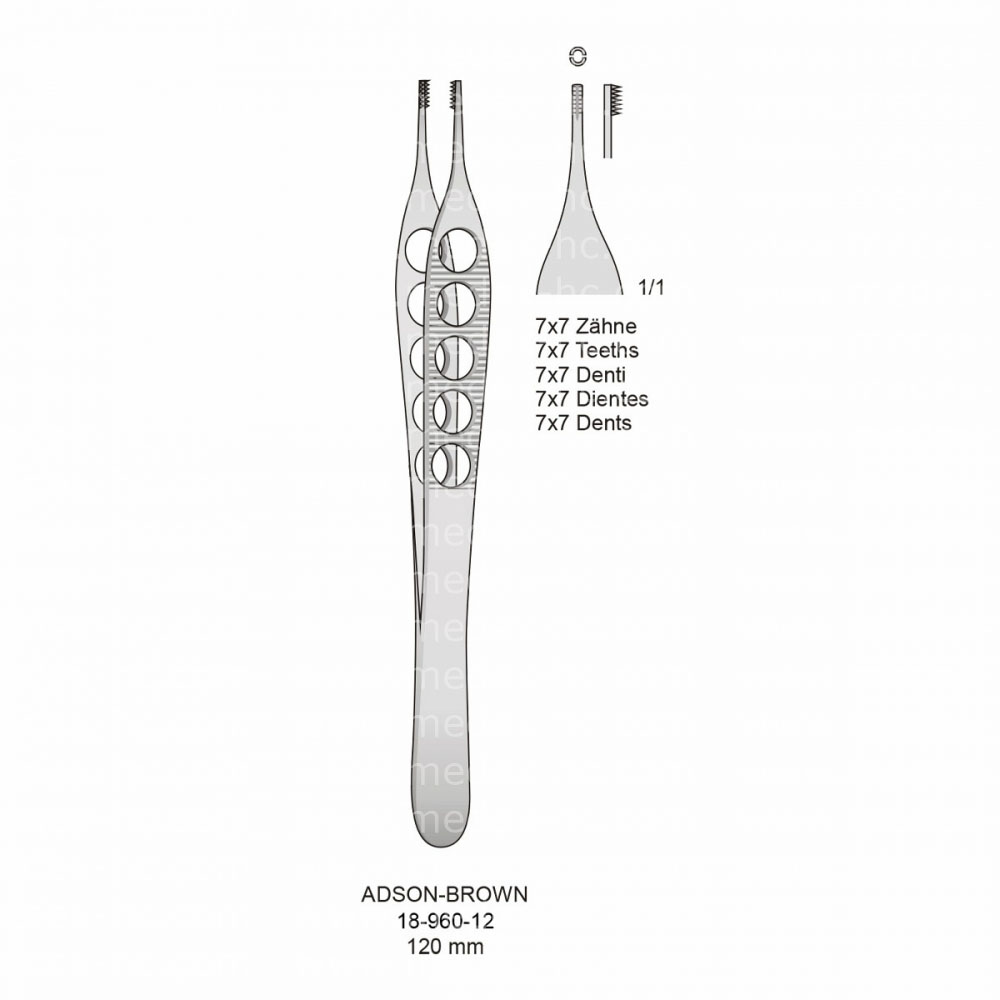 Adson-Brown Tissue Forceps