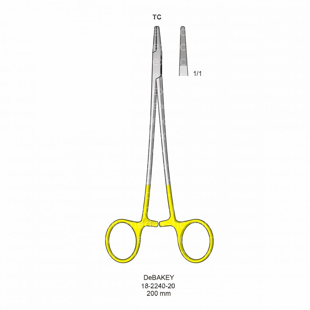 De Bakey Needle Holders