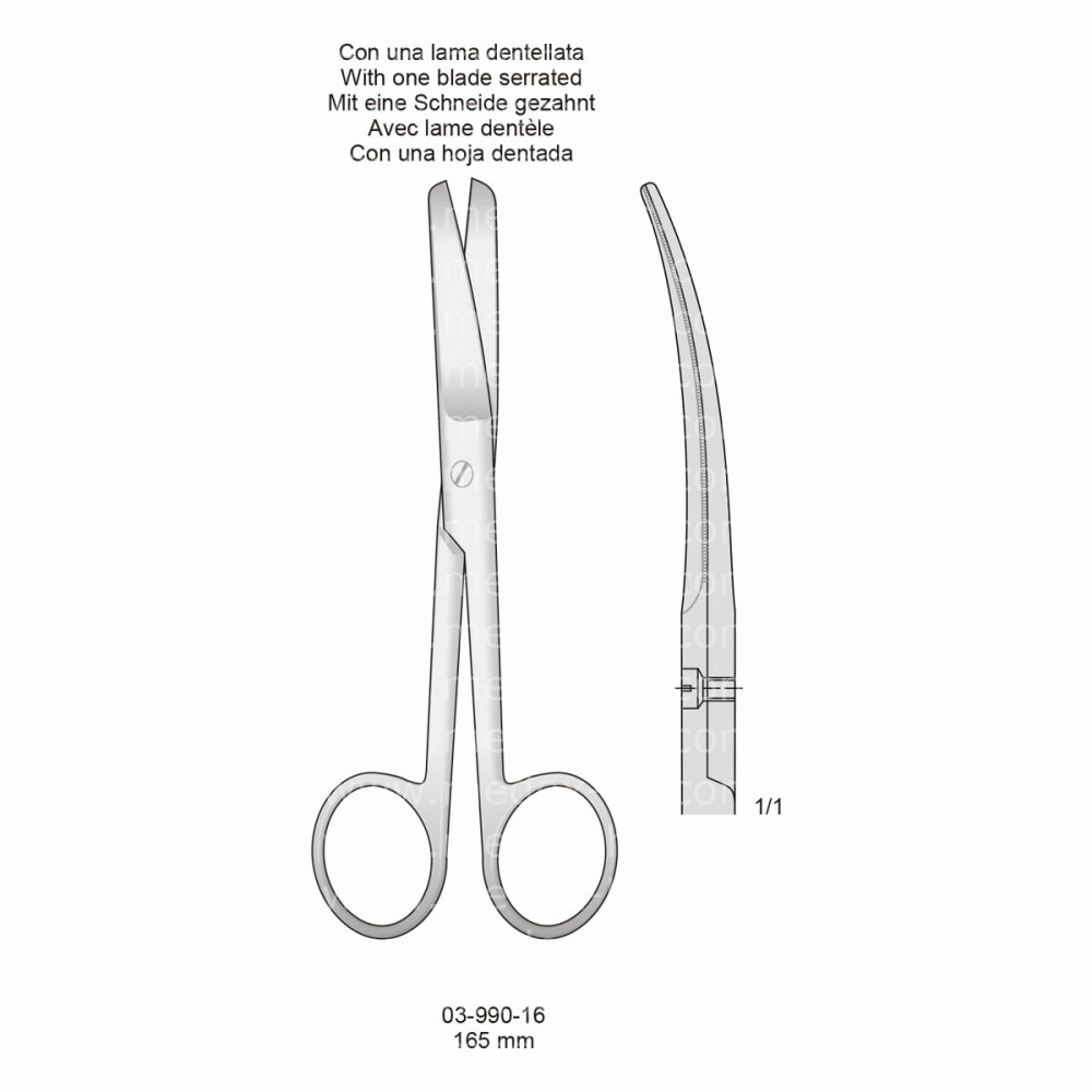 Operating Scissors 