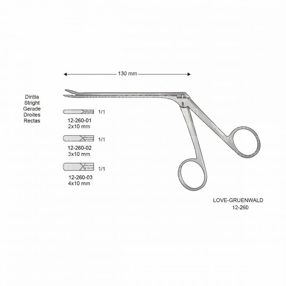 Love-Gruenwald Laminectomy Rongeurs