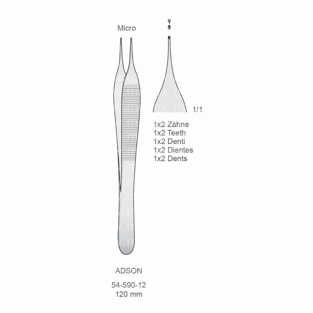 Adson Tissue and Dressing Forceps