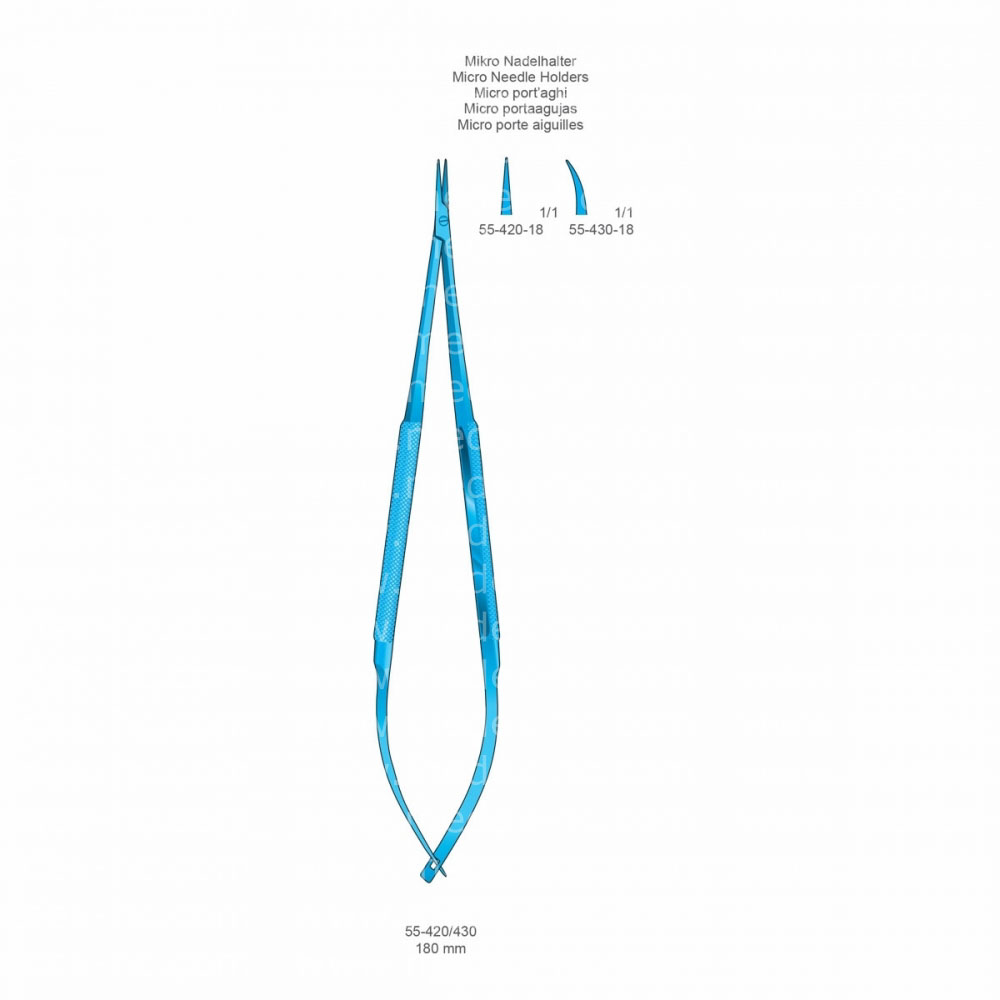 Micro Needle Holders - Micro Scissors