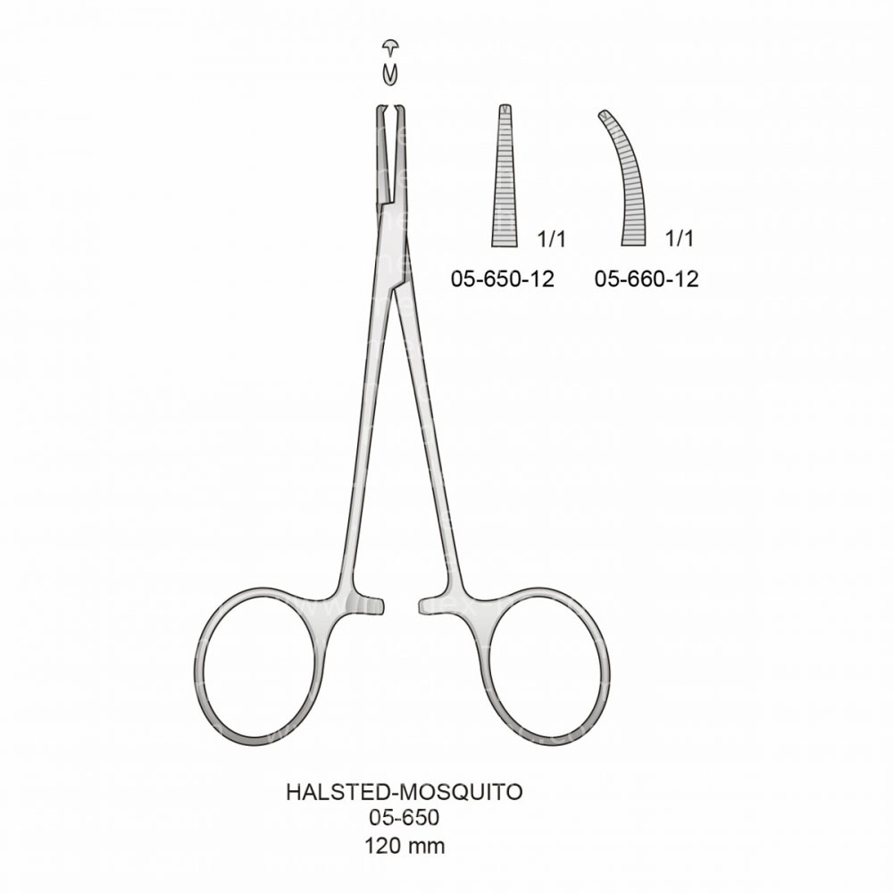 Halsted-Mosquito Fine Artery Forceps