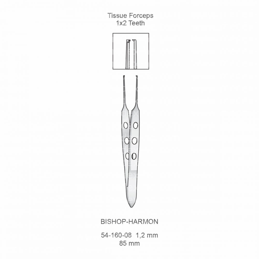 Bishop-Harmon Delicate Forceps