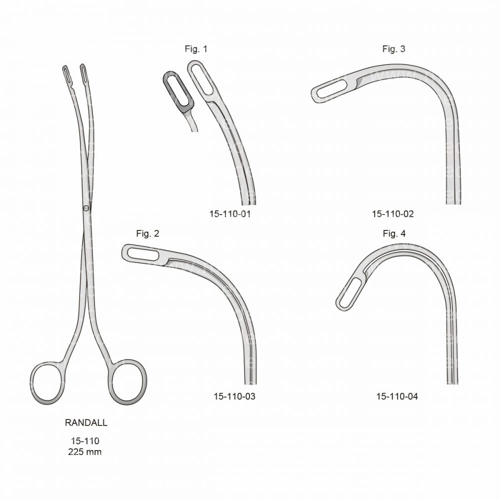 Randall Kidney Stone Forceps