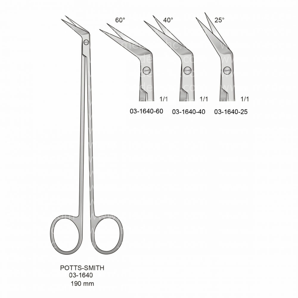 Potts-Smith Vascular Scissors