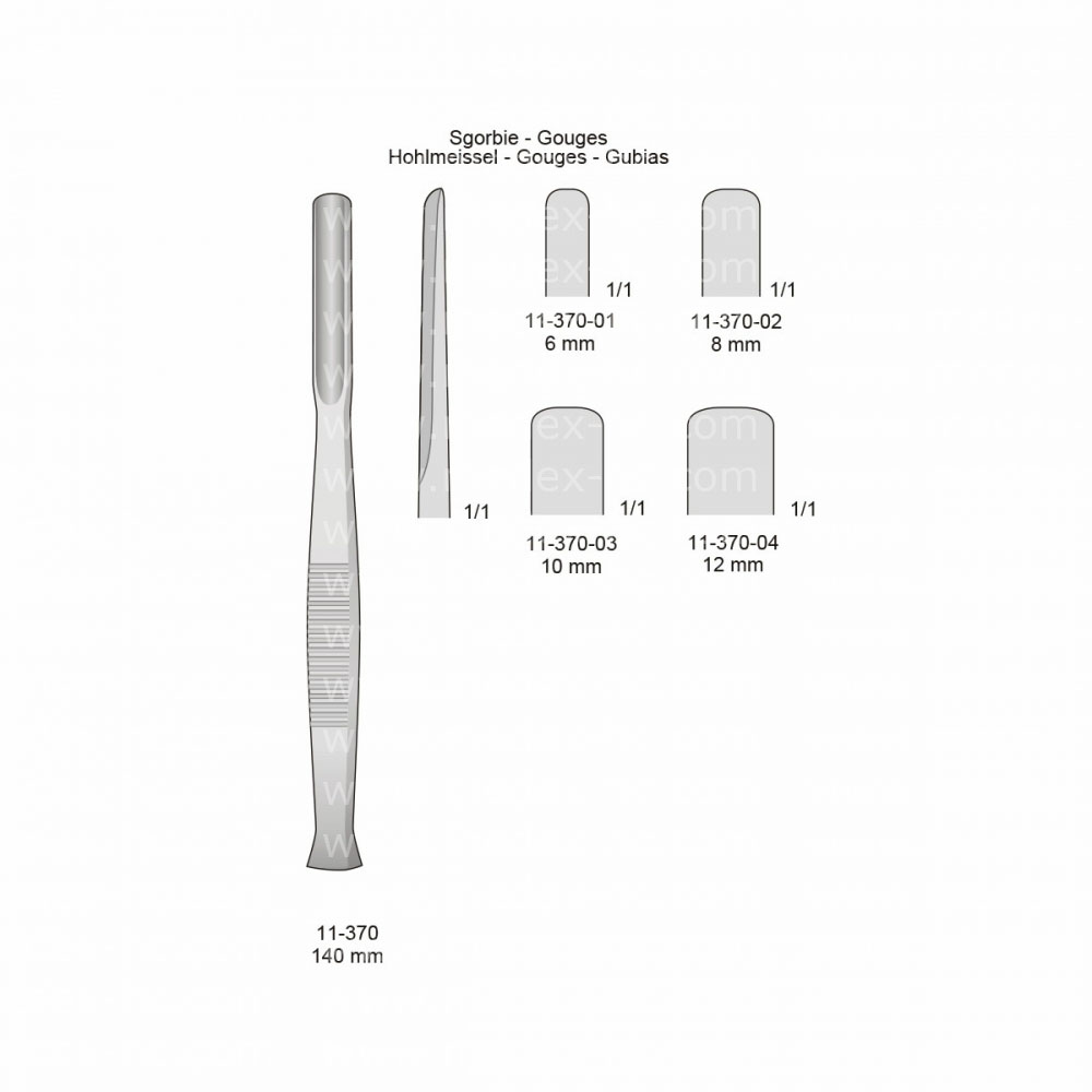 Osteotomes - Gouges