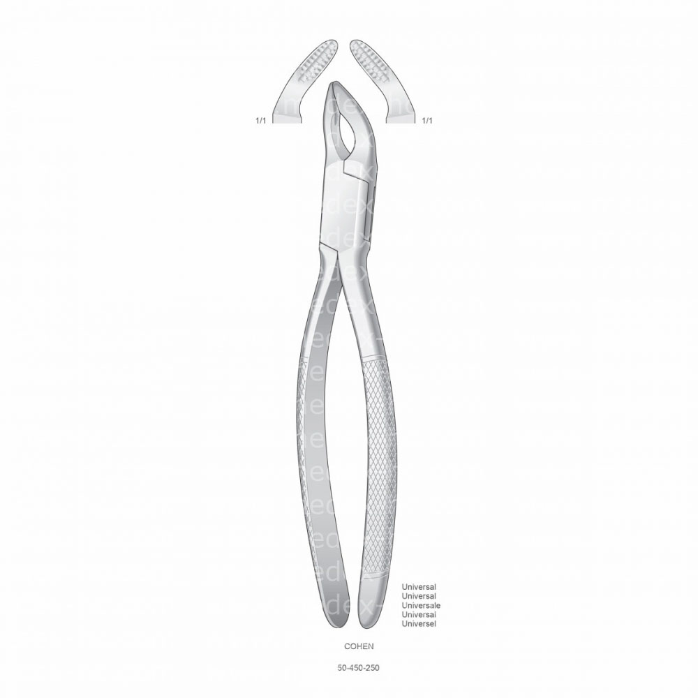 Cohen Extracting Forceps, American Pattern