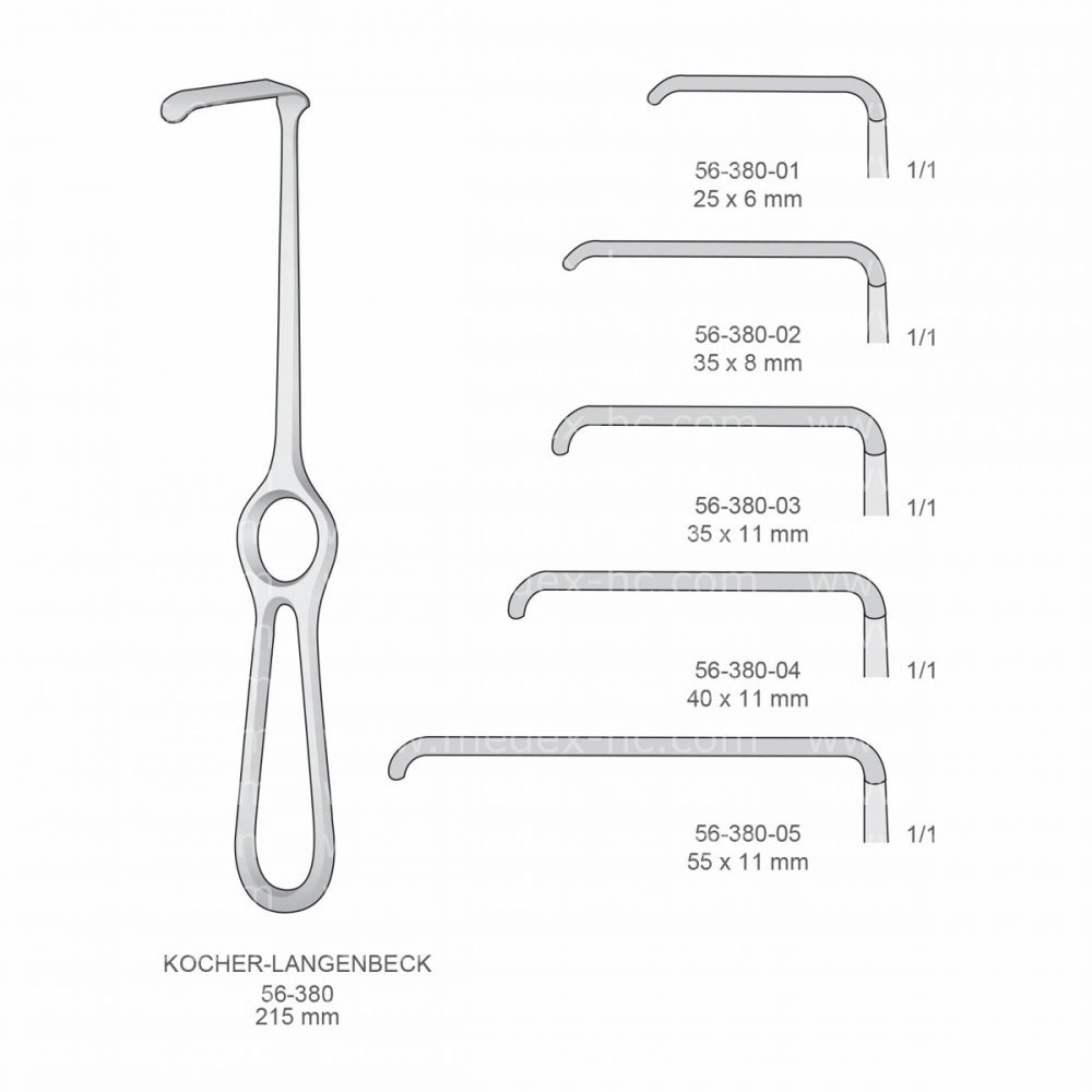 Kocher-Langenbeck Retractors