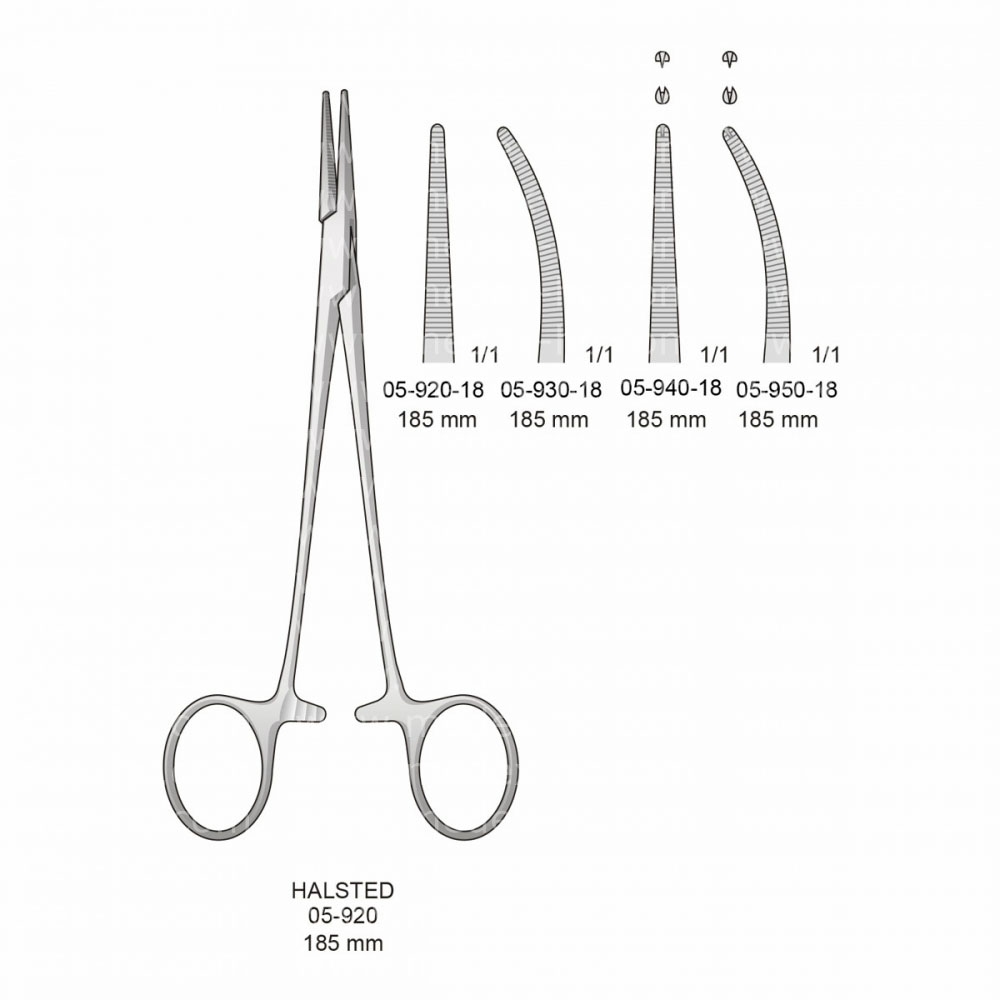 Halsted Hemostatic Forceps