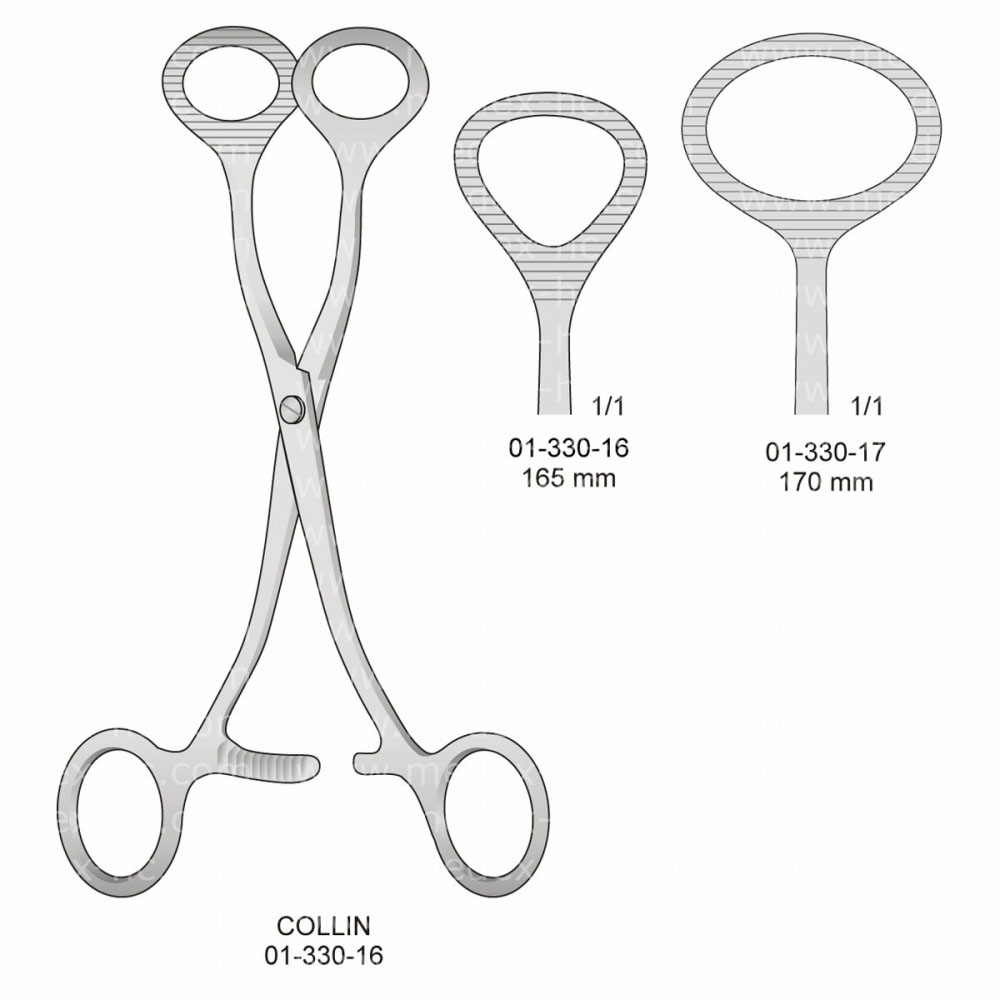 Collin Tongue Forceps