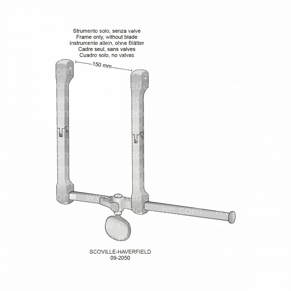 Scoville-Haverfield Laminectomy Retractor