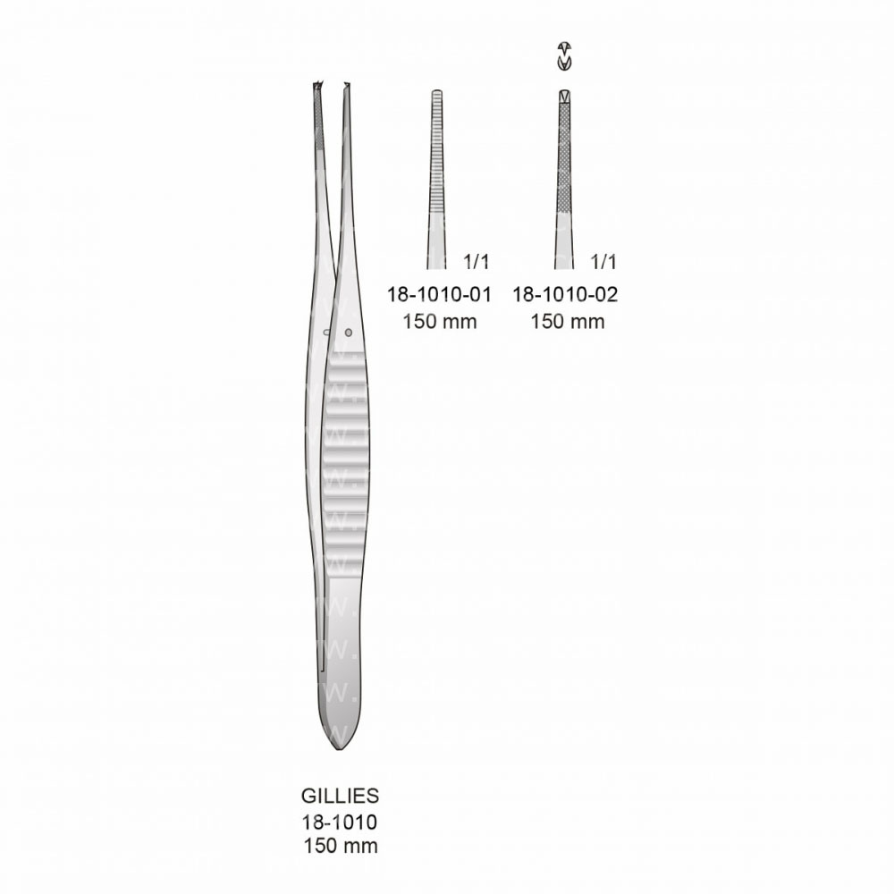 Gillies Tissue Forceps