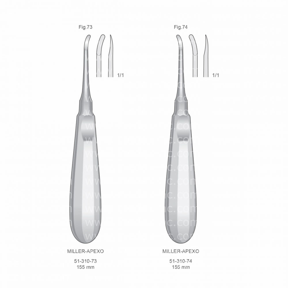 Miller-Apexo Root Elevators