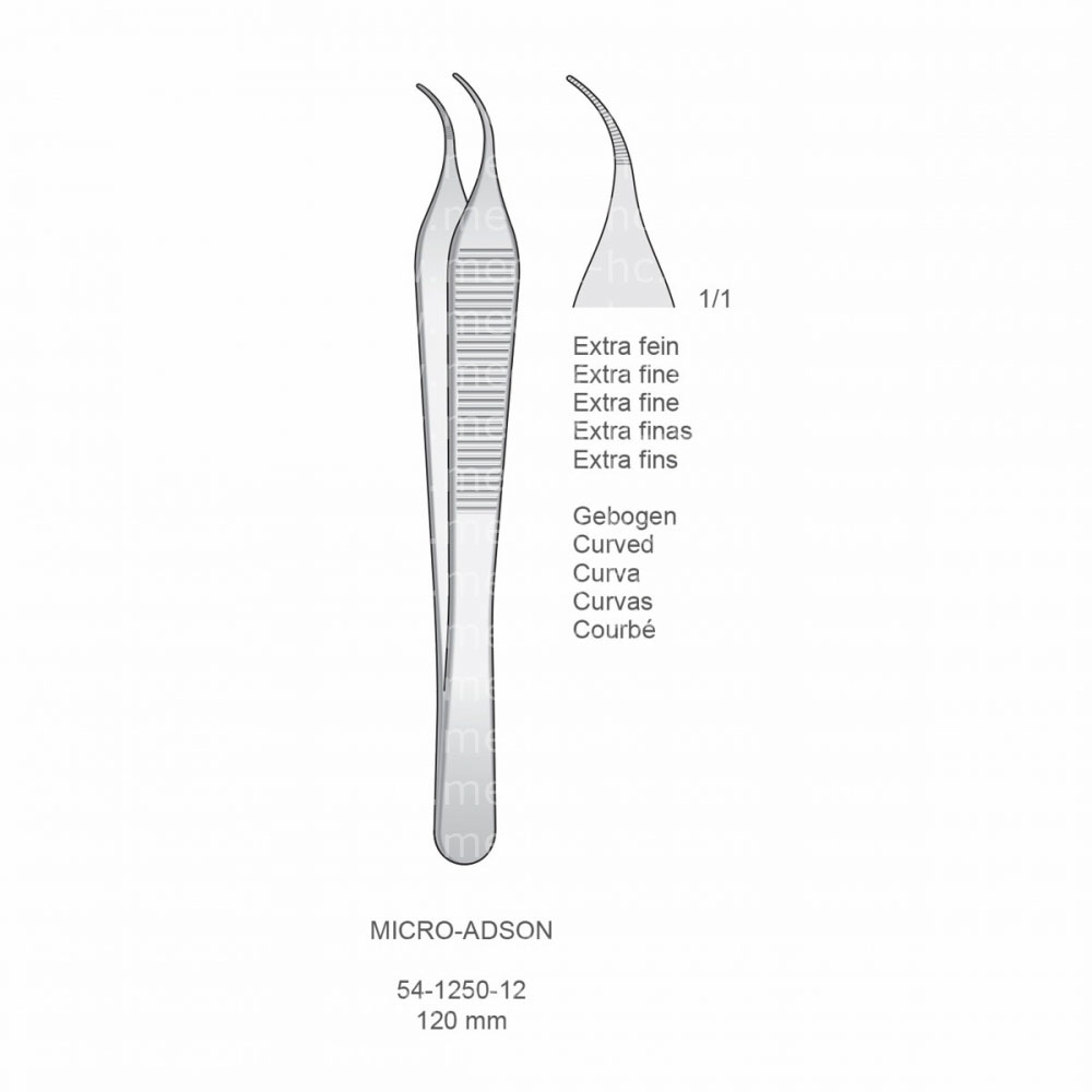 Micro-Adson Tissue Forceps