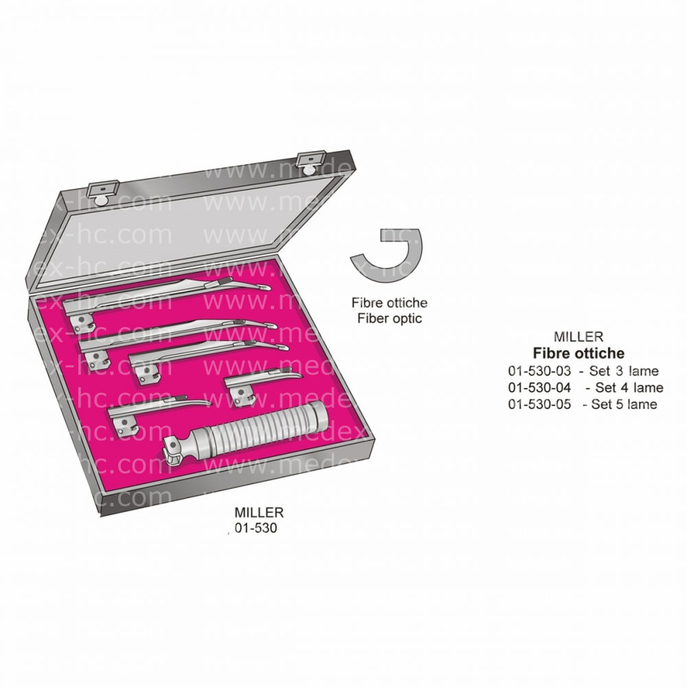 Miller Laryngoscopes And Accessories