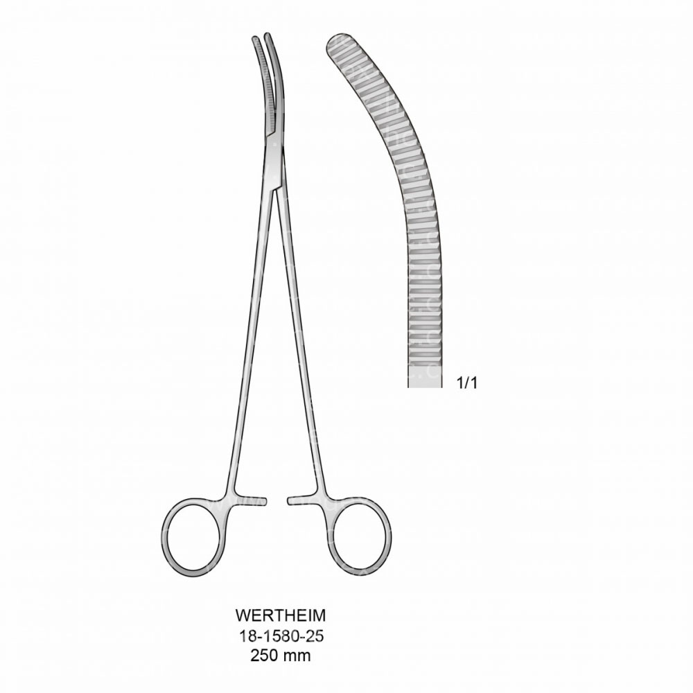 Wertheim Hemostatic Forceps