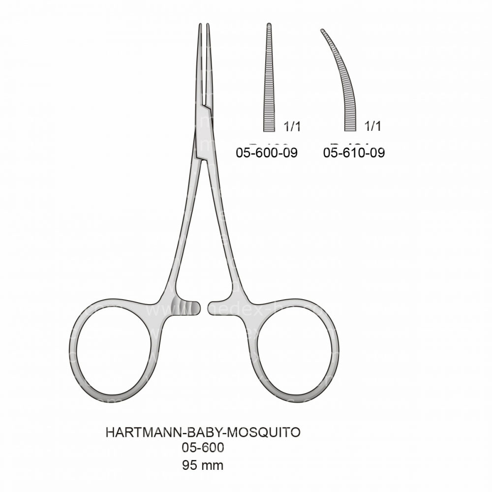 Hartmann-Baby-Mosquito Fine Artery Forceps