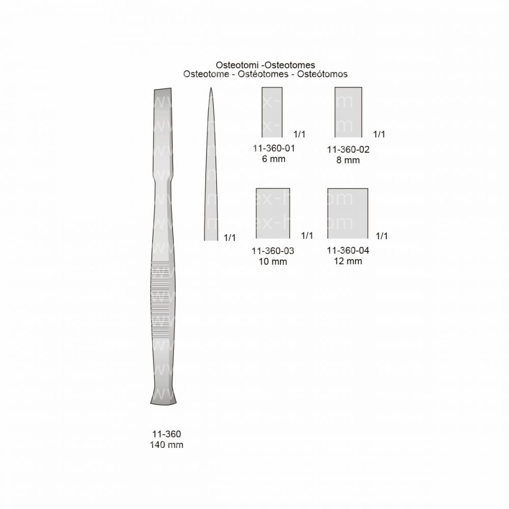 Osteotomes - Gouges